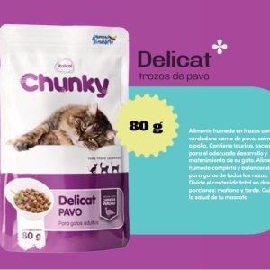 Chunky Delicat PAVO 80g