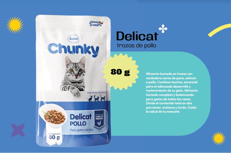 Chunky Delicat POLLO 80g