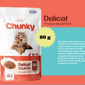 Chunky Delicat SALMON 80g
